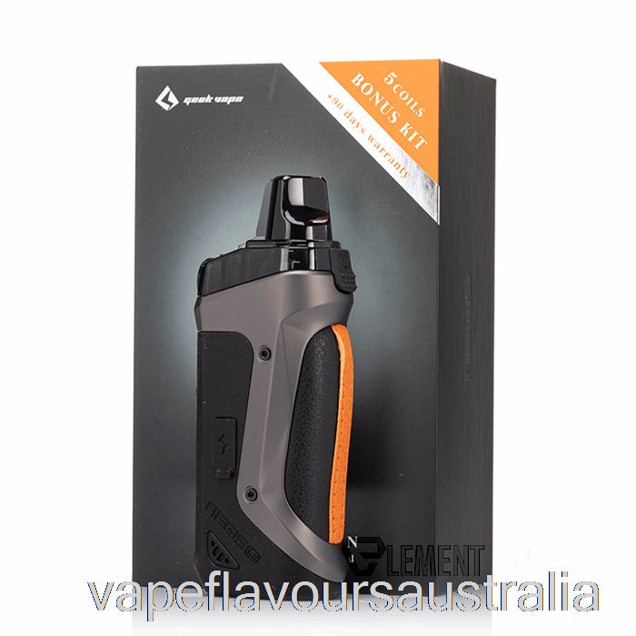 Vape Flavours Australia Geek Vape AEGIS BOOST 40W Pod Mod Kit LE Bonus Kit - Gunmetal